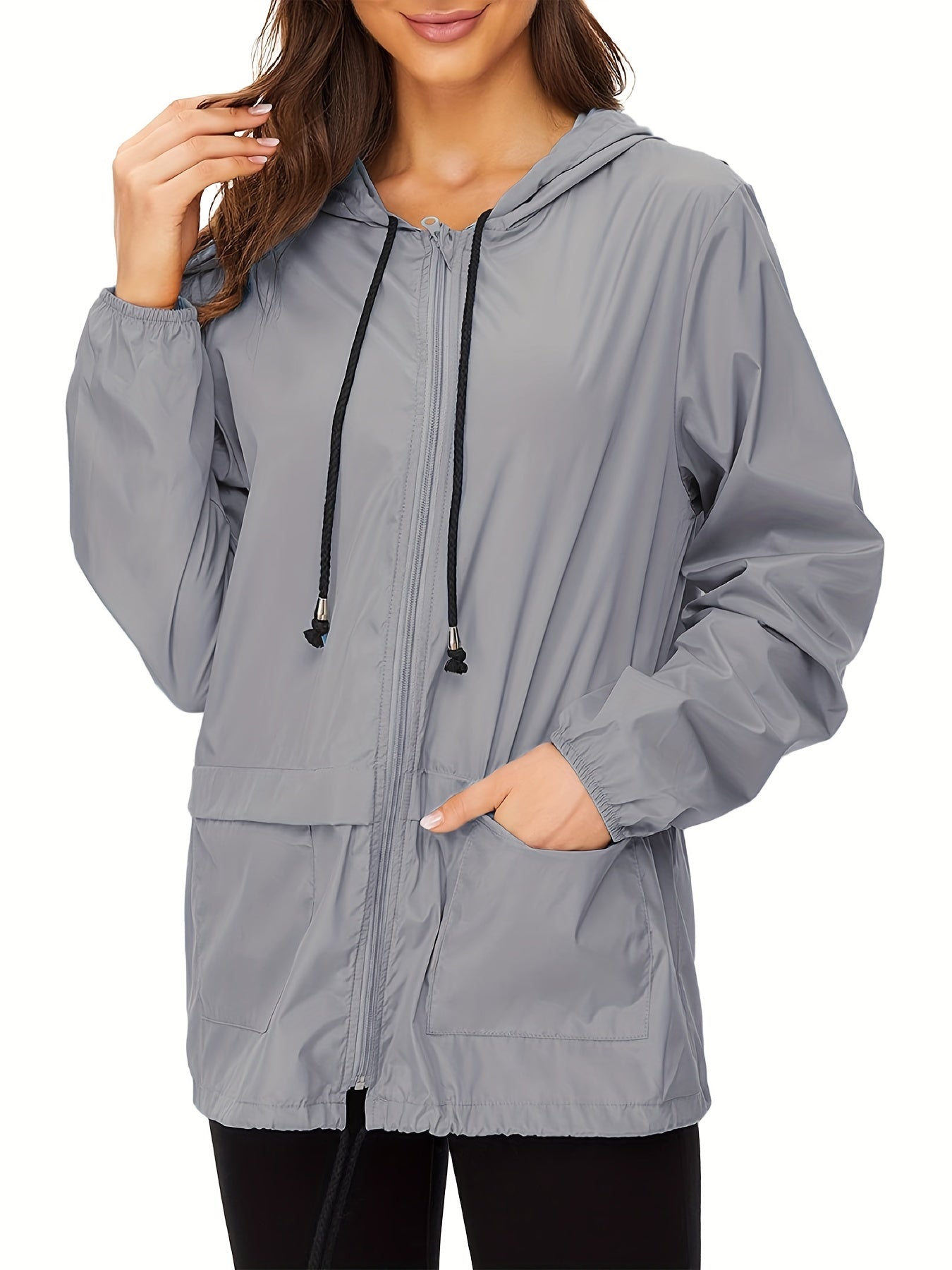 Women's Outwear Lightweight Rain Jacket Women Packable Raincoats Jacket MyFave Boutique