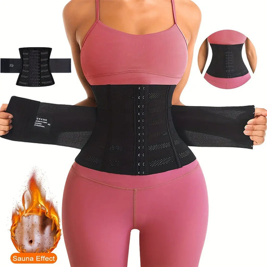 Adjustable Hourglass Waist Trainer, Slimming High Support Cincher With Metal Boning, Exquisitely Shape Hips & Butt, Women's Shapewear MyFave Boutique