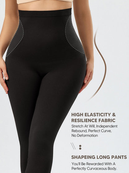 Women’s Shape wear Oversized Tummy Control Compression Butt Lifting Pants,Leggings, High Waist Shaping Solid Pants With Chest Support, Women's Shapewear & Sports Accessories, Comfy & High Elastic Shapewear MyFave Boutique