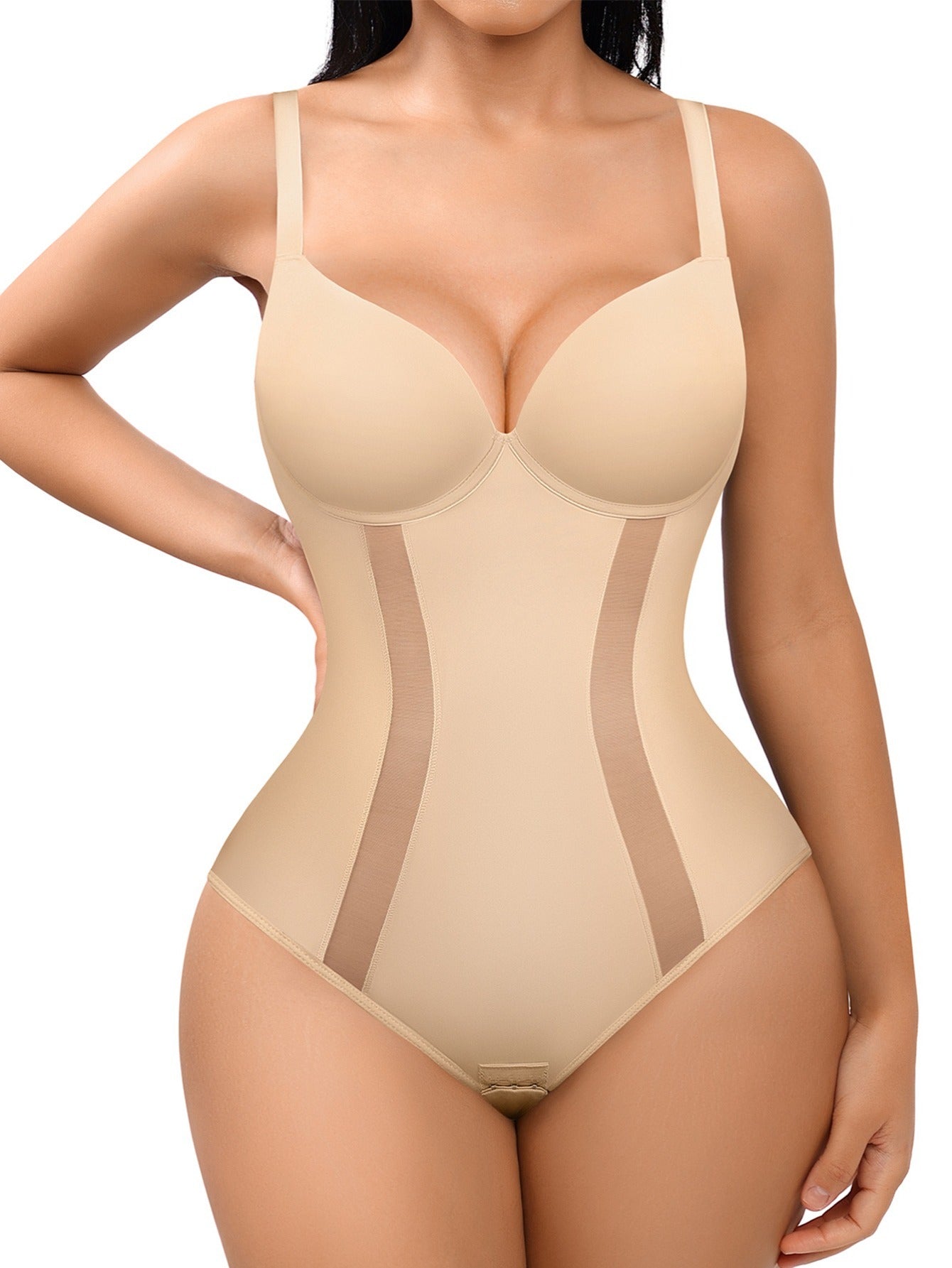 Shapewear for Women Tummy Control Slimming Body Shaper Low Back Built-in Bra Fajas MyFave Boutique