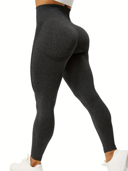 Workout Women Gym Seamless High Waisted Smile Contour Yoga Leggings MyFave Boutique