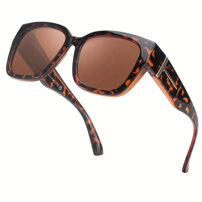 Stylish Polarized Women's Sunglasses with Wrap-Around Design for Glare Reduction MyFave Boutique