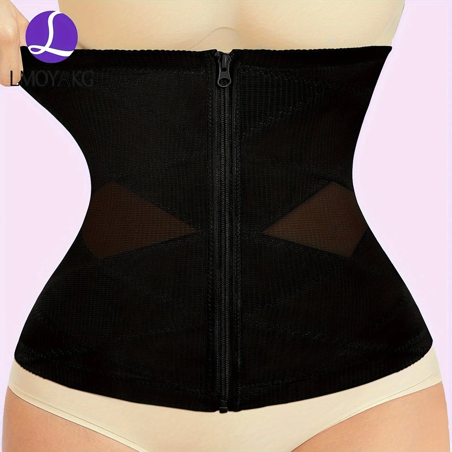 Women Waist Trainer Tummy Control Shapewear Breathable Cross Mesh Corset Cincher Sport Girdle Body Shaper MyFave Boutique