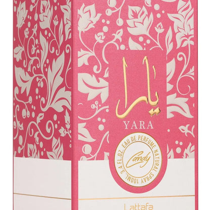 Lattafa Yara Candy for Women Eau de Parfum Spray, 3.4 Ounce / 100 ml MyFave Boutique