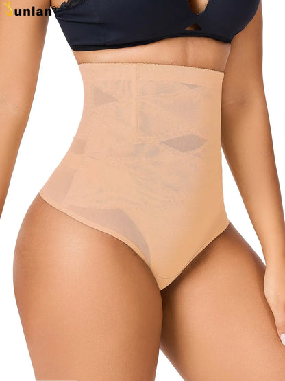 High Waist Tummy Control & Butt Lifting Shapewear Panty for Women - Sporty Cross Mesh Design - Breathable & Comfortable MyFave Boutique