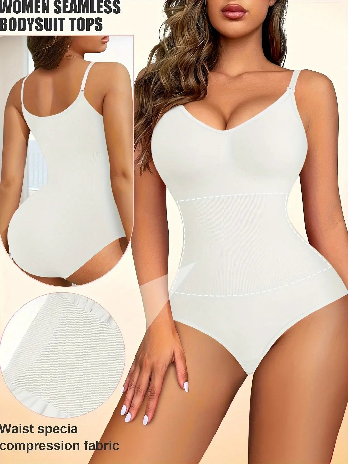 Women's Tummy Control Shaping Bodysuit, Butt Lifting Slip Body Shaper for Smooth & Sleek Silhouette MyFave Boutique