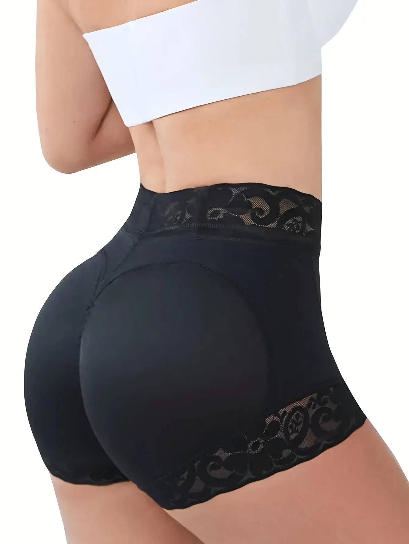 2pcs High-Waisted Lace Shapewear Panties with Tummy Control and Butt Lift for Women, Multi-Occasion Use MyFave Boutique